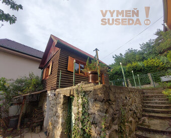 VYMEŇ SUSEDA - POZEMOK 395.00 m2 - REKREAČNÁ CHATA, ULICA N - 10