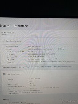 Predám Herny počítač Stav Nový RTX 3050 Zaruka - 10