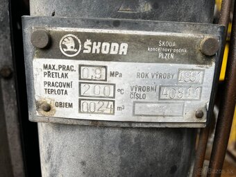 Pojazdný kompresor Škoda SKD 202 - 10