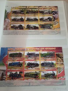 predám známky - vlaky - Djibouti - 10