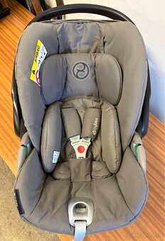 Polohovateľná autosedačka Cybex Cloud Z2 i-Size sivá - 10