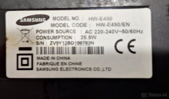 Domáce kino Samsung PS-WE450 + HW-E450 - 10