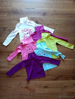 Balik oblečenia veľ.110(32 ks) pre dievča,  - pošta GRÁTIS - 10