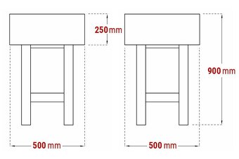 Drevený mäsiarsky blok hrúbka 150mm - 10