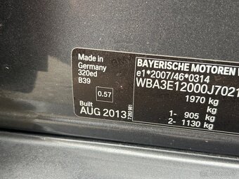 NA DIELY BMW F30 320d 135kw 2013 - 10