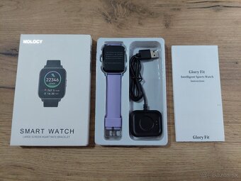 Chytré hodinky Molocy P32D - 1,69 "HD displej, IP68 - 10