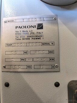 Spodná Fréza Paoloni - 10