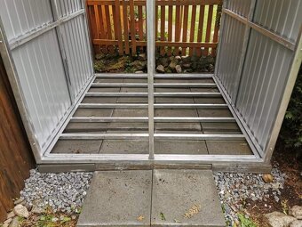 Prístrešok na palivové drevo 3x1,2m RAL3011 višňa - 10