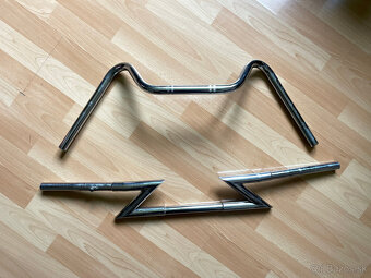 Riadítka na chopper Z-bars / Cruiser riadítka na motorku - 10