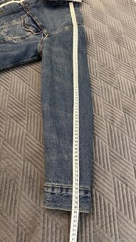 Pánska džínsová zateplená bunda LEVIS - veľkosť M - 10