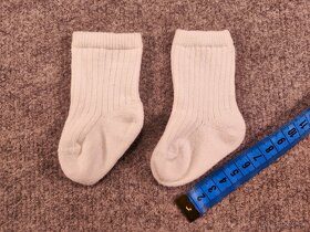 Lindex bielomodré body + ponožky 56 - 10