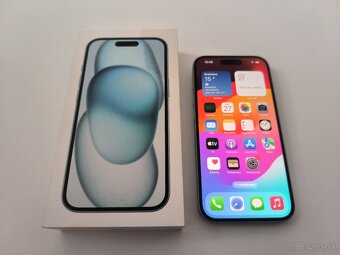 apple iphone 15 128gb Blue / Batéria 85% - 10