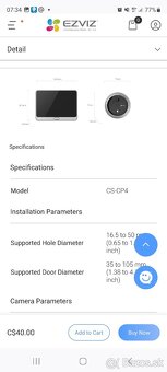 Ezviz CP4 smart kukatko v zaruke nove PC 189 EUR Hikvision - 10