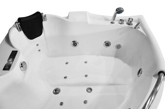 M-SPA - 0311 Kúpeľňová vaňa SPA s hydromasážou 150 x 150 x 7 - 10