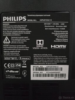 Smart TV PHILLIPS 43" na súčiastky - 10