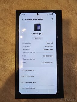 Samsung S23 8/256GB - 10