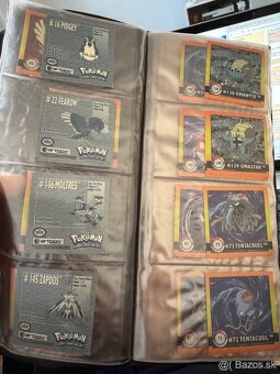 POKEMON 1999 FIRST EDITION stickers GOLD, SILVER, COMMON - 10