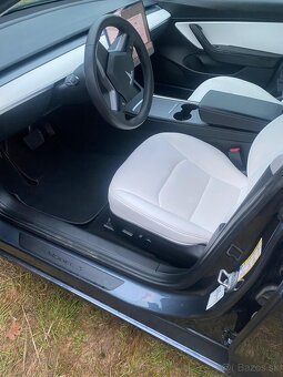 Tesla Model 3 LR, tepelné čerpadlo,bílý interiér,LED Matrix - 10