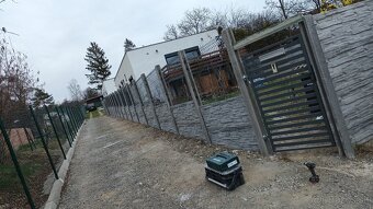Ploty -Stavba a Montaž Plotov , Gabiony , Zamková dlažba - 10