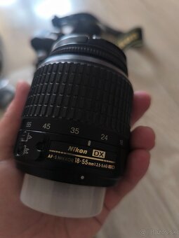 Kompletná sada Nikon D50, NIKON F80, 3x objektív+ príslušens - 10