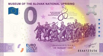 0 € / 0 euro souvenir bankovky 2024 - 10