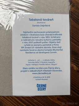 Čierne diery - knihy a grafiky - NEROZBALENÉ - 10