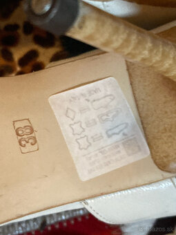 Talianske kožené lodičky veľkosť 38 - 10