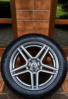 Alu R18 5x112 Mercedes GLA, GLB, GLK + zimné 235/55R18 - 10