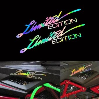 Nové žlté nálepky Limited Edition - 10