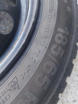 4x108R15 disky PEUGEOT-CITROEN-185/65R15 zimne pneu - 10