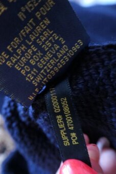 RALPH LAUREN BEAR ikonicky bavlneny damsky sveter M - 10