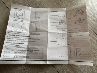 Izbový Termostat pre podlahové kúrenie predám - 10