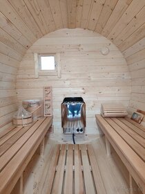 Sudová sauna 2,5 metru s terasou - 10