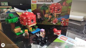 Predám LEGO Minecraft 21179 Hubový domček - 10