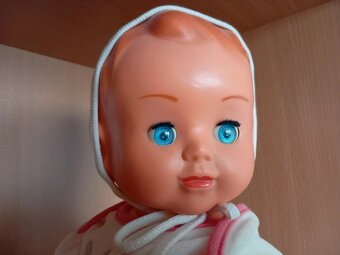 Stará retro bábika made in Czechoslovakia 50 cm - 10