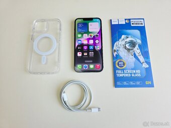 APPLE iPhone 14 128GB Midnight,KAPACITA BATÉRIE 100% - 10