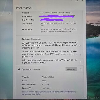 Microsoft Surface Pro (tablet 2 v 1 – i5-7300U, 8 GB RAM, 25 - 10