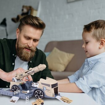 Raketomet - vojenské nákladné auto - 10