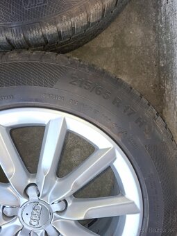 Zimne pneu Q3 audi 215/65r17 5x112 57.1 et43 - 10