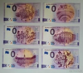 0€ / 0 euro suvenírová bankovka SK - 10