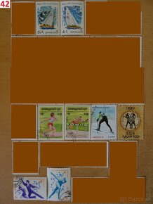 Nádherné poštové známky ŠPORT 2 - 10