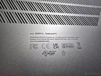 Asus Vivobook PRO 14 OLED s 8gb ram ryzen 5 procesorom 5 gen - 10