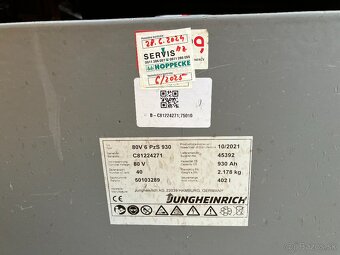 VZV Jungheinrich EFG S50 elektrický (možnosť odpočtu DPH) - 10