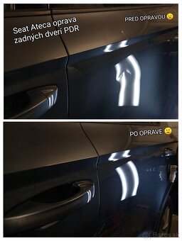 Oprava preliačin metódou PDR - 10