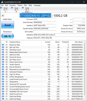 2.5" a 3.5" SATA disky - 10