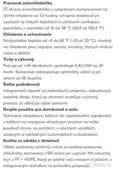 Predám autochladničku VEVOR 37 L. - 10
