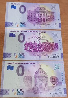 0€ bankovka, 0 eurova bankovka, 0 euro bankovka - 10