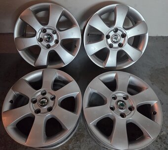 Elektrony skoda 5x112 r16 original - 10