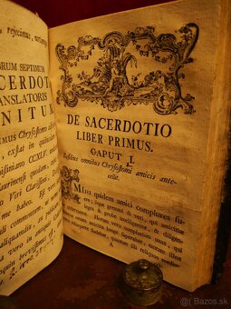 Stará vzácna kniha Sancti Gregorii Strigonii 1763 obrázky Ma - 10