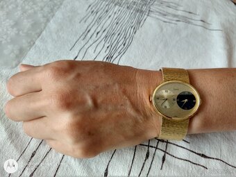 Exkluzívne Zlaté Hodinky PIAGET Dual Time 18k/750 - 10